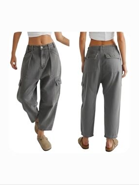 FREE PEOPLE Bay to Breakers Distressed Pants